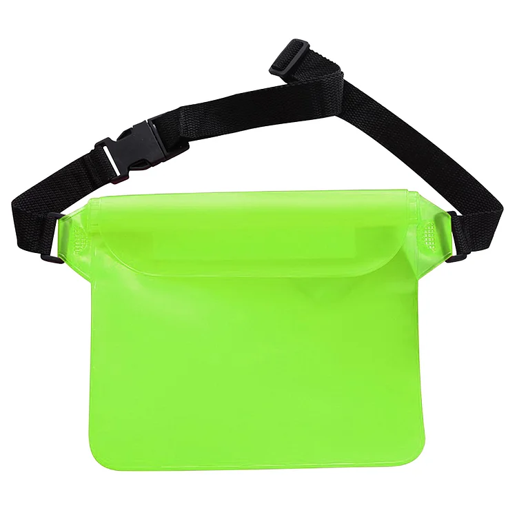 Waterproof Swimming Bag Phone Drift Diving Shoulder Waist Pack (Green)