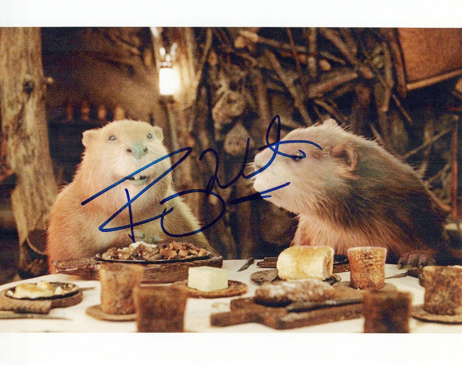 Ray Winstone The Chronicles Of Narnia autographed Photo Poster painting signed 8x10 #2 Mr Beaver