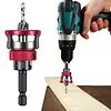 Countersink Drill Bits Set 5PCS Two-Flute Alloy Tapered Bits Wood Countersink Bit Set W/ Adjustable Depth Stop Collar & Wrench for Woodworking Plywood & MDF DIY