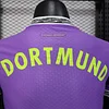2025/2026 Player Version Dortmund Goalie Purple Football Jersey 1:1 Thai Quality