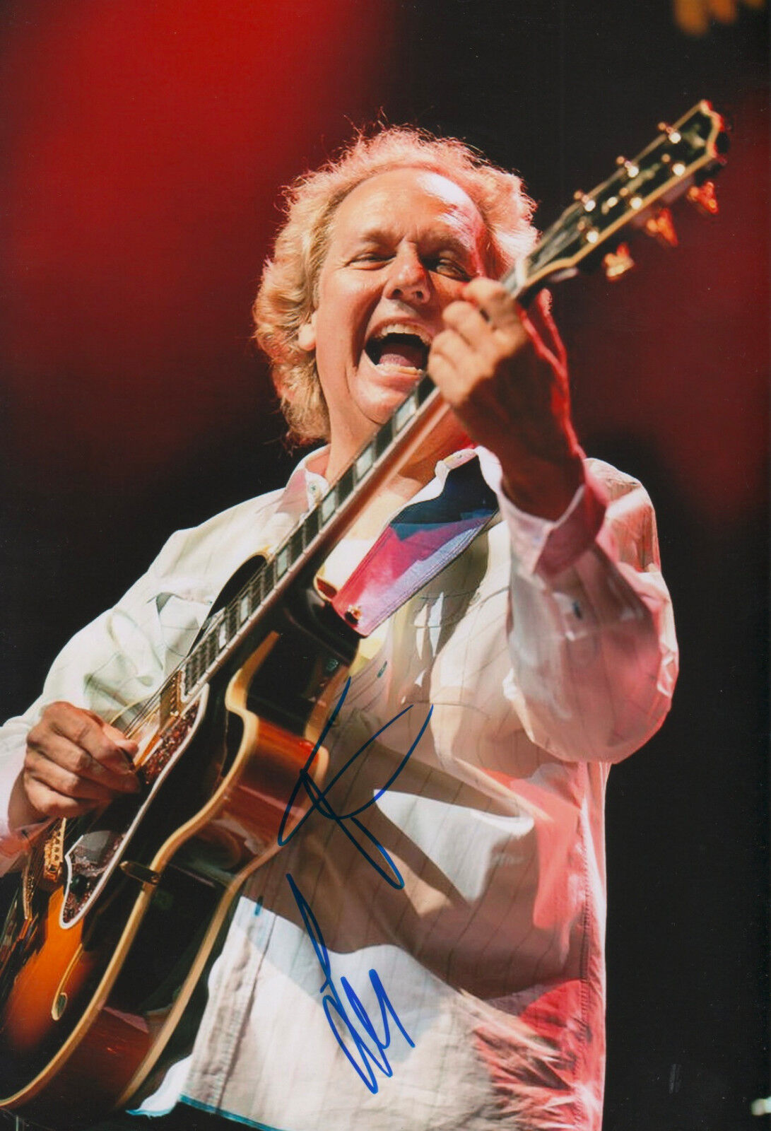 Lee Ritenour signed 8x12 inch Photo Poster painting autograph