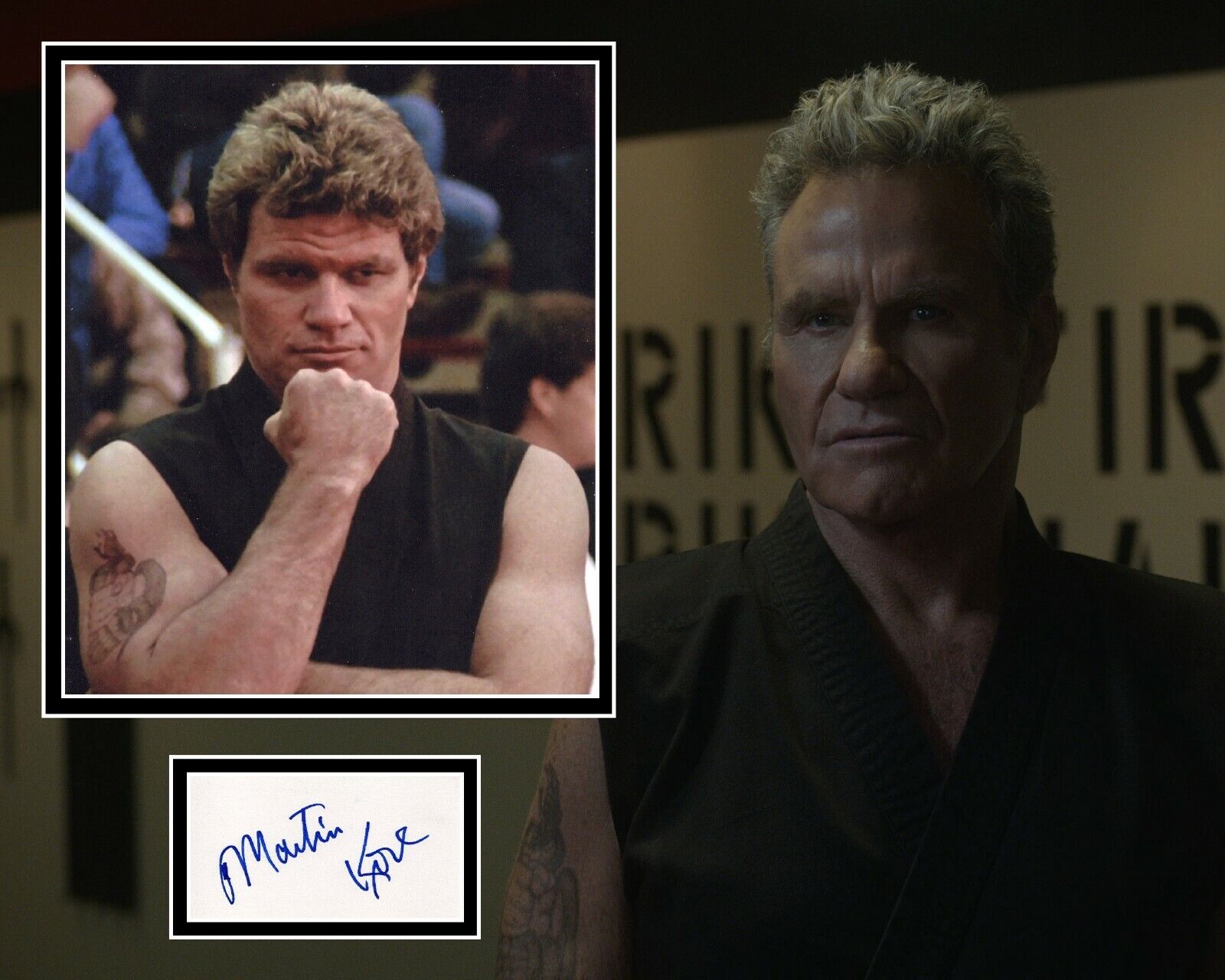 MARTIN KOVE SIGNED COBRA KAI Photo Poster painting MOUNT UACC REG 242 (2)