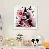 Butterfly And Flower Letter A-11CT Stamped Cross Stitch 40*40cm/15.75*15.75in tapestrymarket