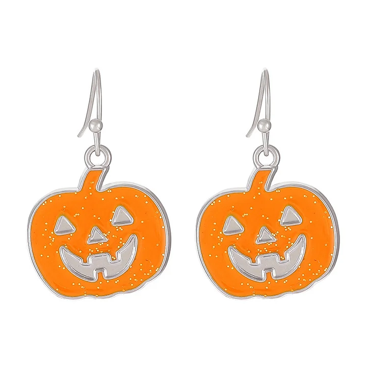 Halloween Devil Bat Spider Pumpkin Earrings