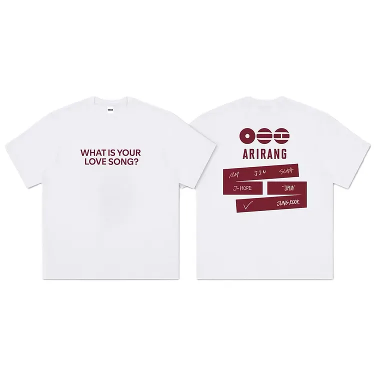 BTS ARIRANG WHAT IS YOUR LOVE SONG T-Shirt