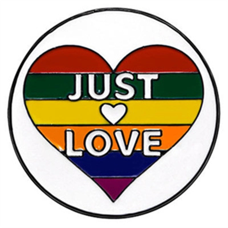 Casual Minimalist Color Block Alloy Unisex Brooches