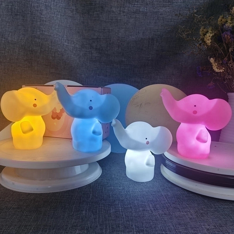 Cute Elephant Pvc Indoor Night Lights3