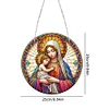 DIY Our Lady-Diamond Painting Pendant