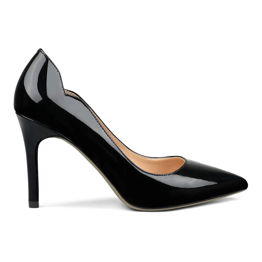Classic  3.5" Middle Heels Shoes Women Daily  Pumps-MERUMOTE