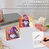 8PCS DIY Diamond Art Greeting Cards Xmas Congratulations Cards & Gifts (Gnome)