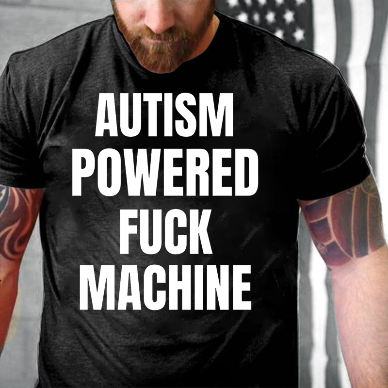 Autism Powered Fuck Machine Essential T-Shirt ctolen