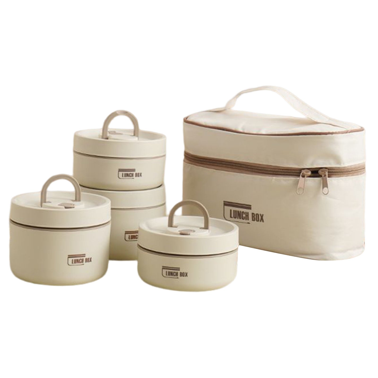 Portable Insulated Lunch Container Set