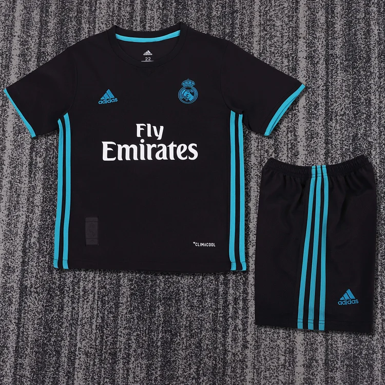 2017-18 Real Madrid Away Retro Shirt - Kids Sizes