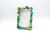 Flower DIY Building Block Photo Frame Kit,Creative Handmade Assembled Photo Frame Handmade Craft Gift Home Tabletop Display Decor
