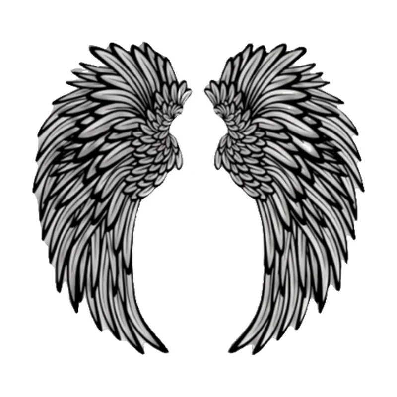 ANGEL WINGS METAL WALL ART