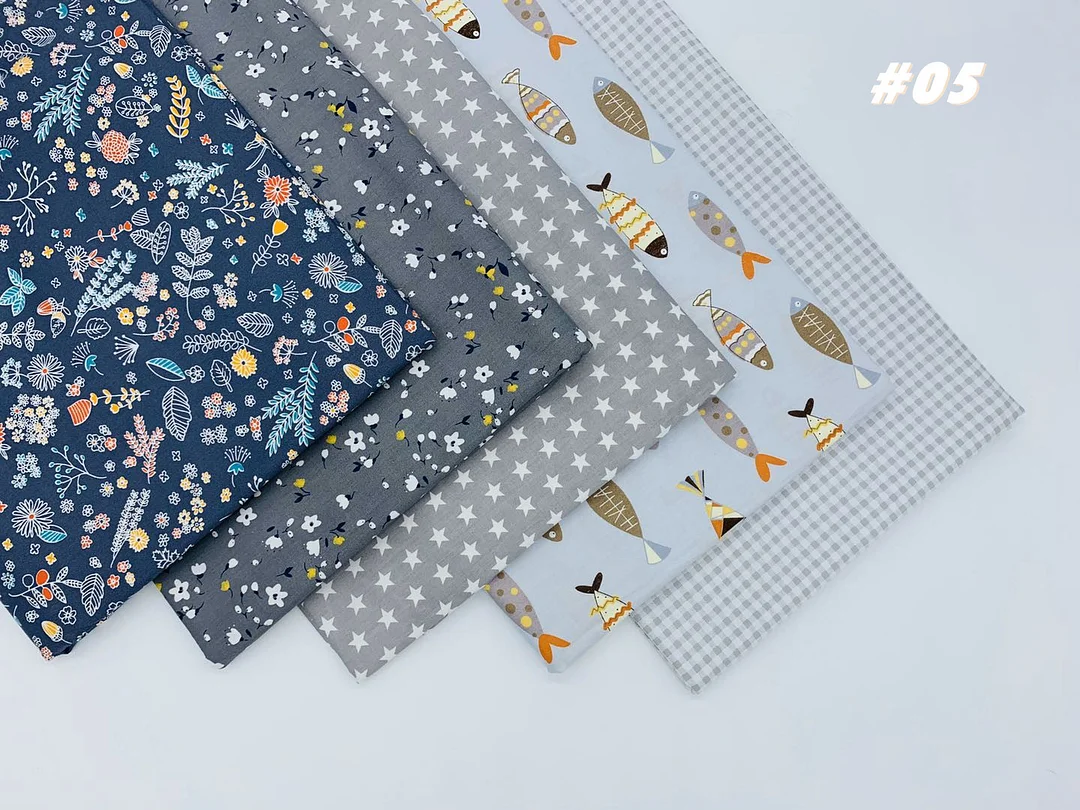 Patchwork floral fabric