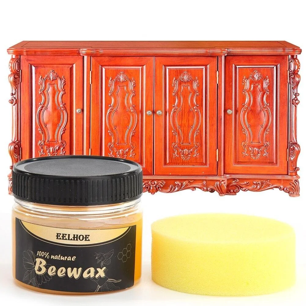 Wood Repairing Beeswax with 1pc Sponge