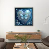 Heart-Shaped-11CT Stamped Cross Stitch 55*55cm
