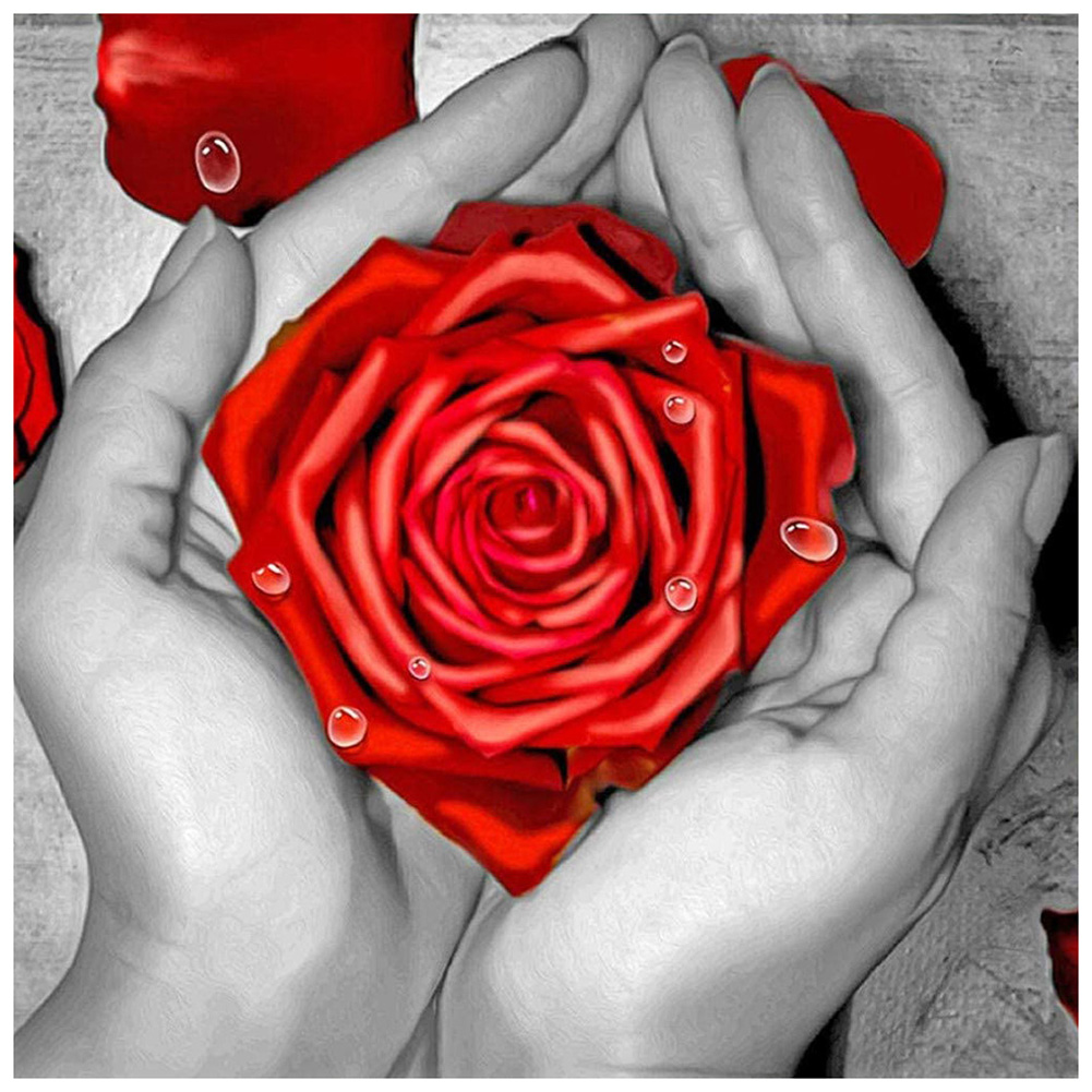 

Rose - Round Drill Diamond Painting - 40*40CM, 501 Original