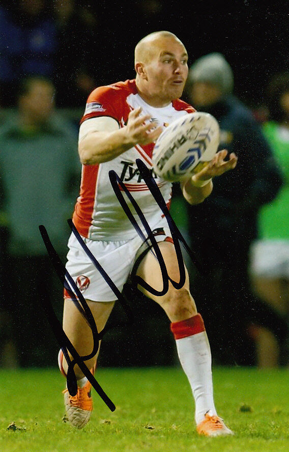 ST HELENS HAND SIGNED LUKE WALSH 6X4 Photo Poster painting 3.