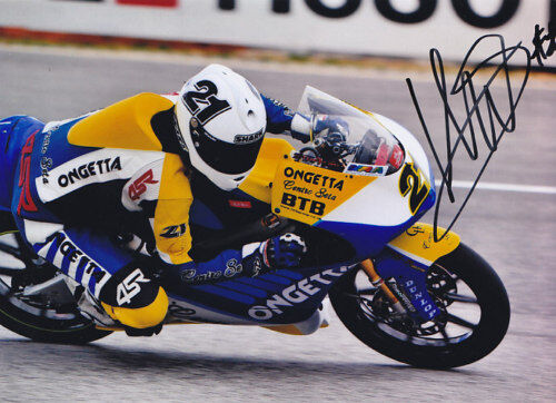 Harry Stafford Aprilia 125cc Signed Photo Poster painting 5x7 2011 2.