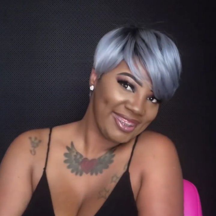 🔥Hot| New Arrivals Style Short Pixie Cut Wigs Human Hair Wigs Wave Wig with Bangs US Mall Lifes