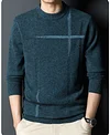 Men's winter thick warm pure wool high-grade sweater