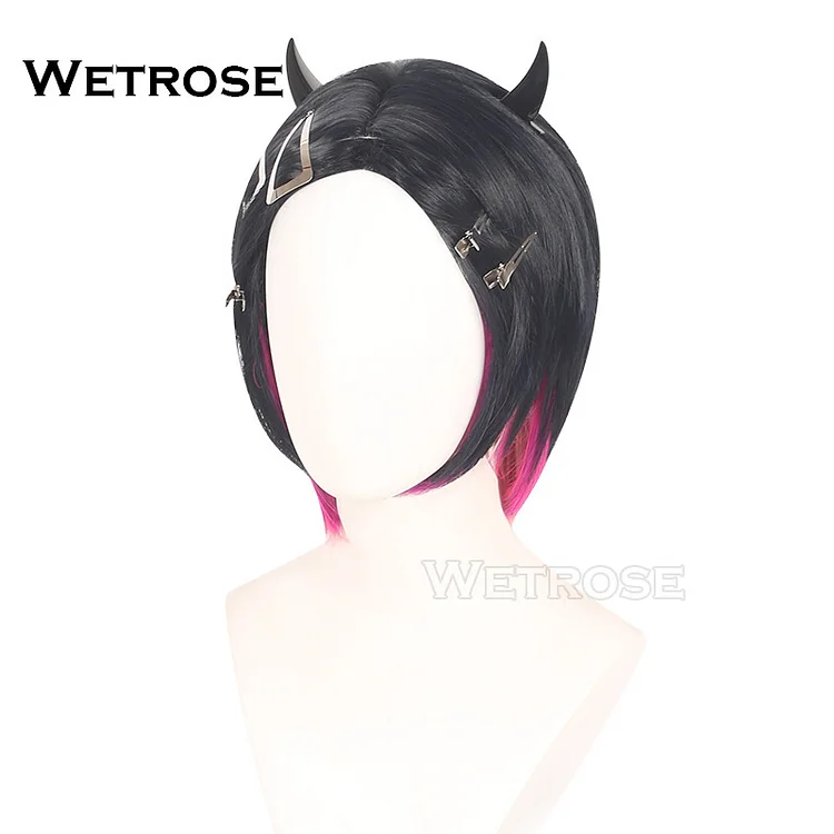 【Wetrose】Clove Valorant Game Cosplay Costume Wig Bag Full Set