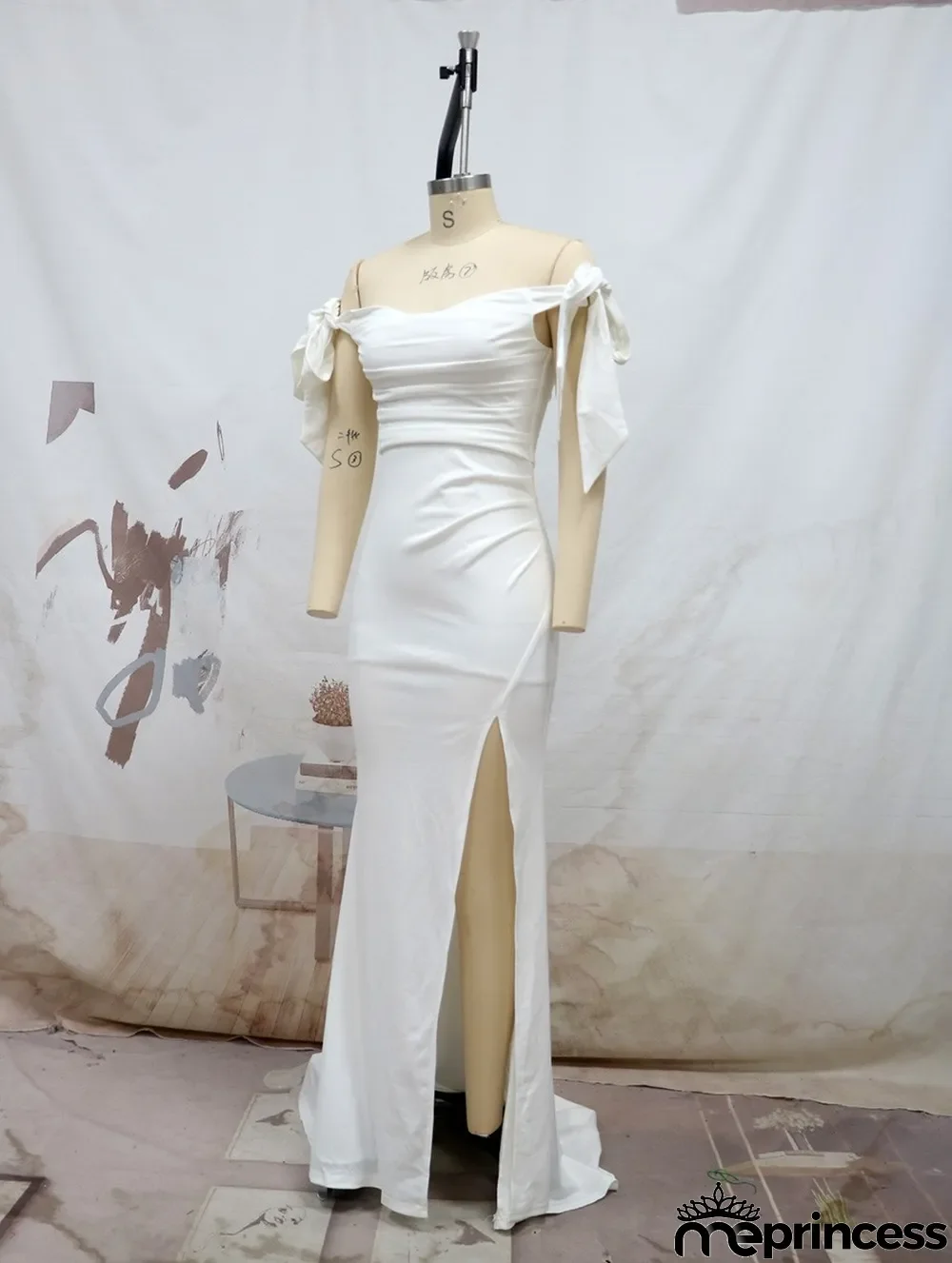 Summer Dress Slim Fit Slit Formal Party Evening Dress