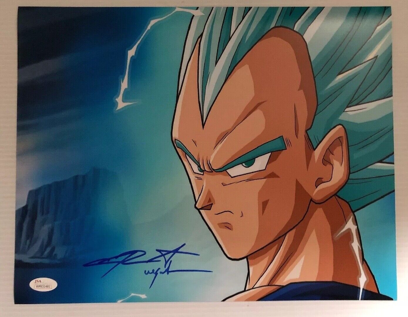 Chris Sabat Signed Autographed 11x14 Photo Poster painting Dragon Ball Z Vegeta JSA COA 33