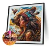 Diamond Painting -DIY Full Square Drill Bear(35*35CM)