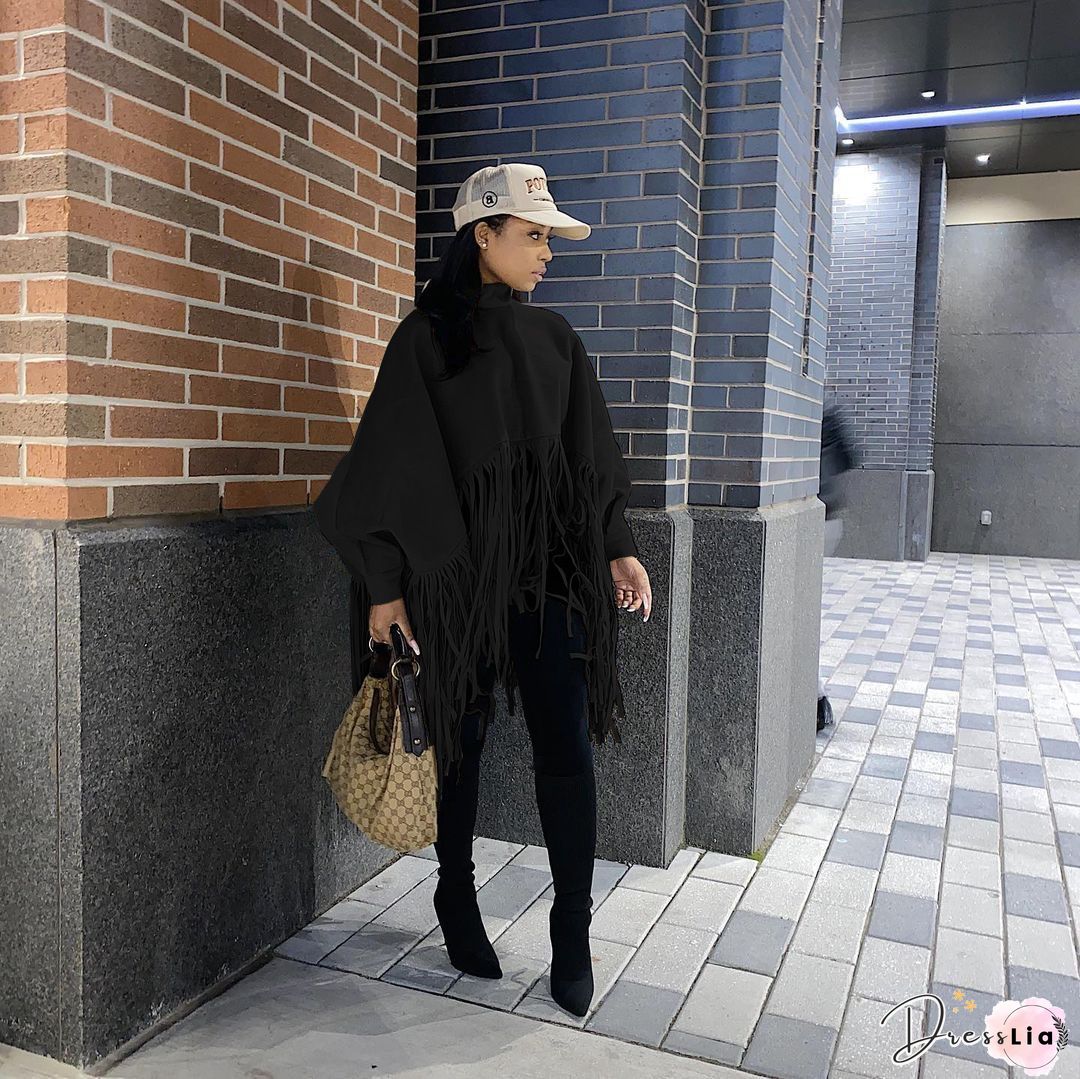 Vintage Solid Outerwear