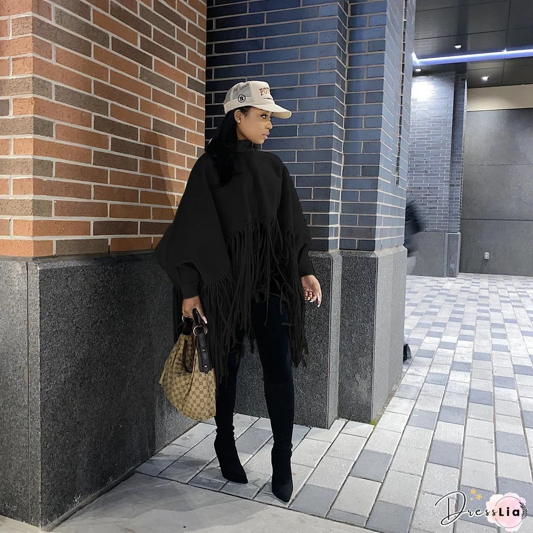 Vintage Solid Outerwear