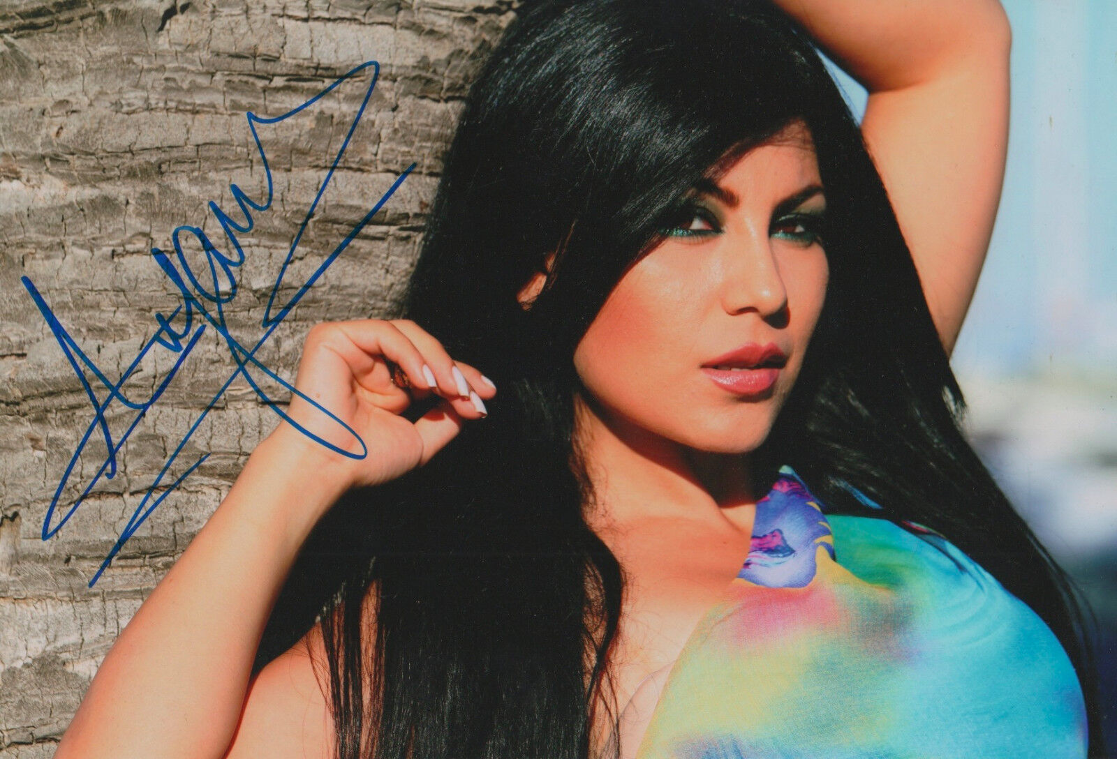 Aryana Sayeed signed 8x12 inch Photo Poster painting autograph