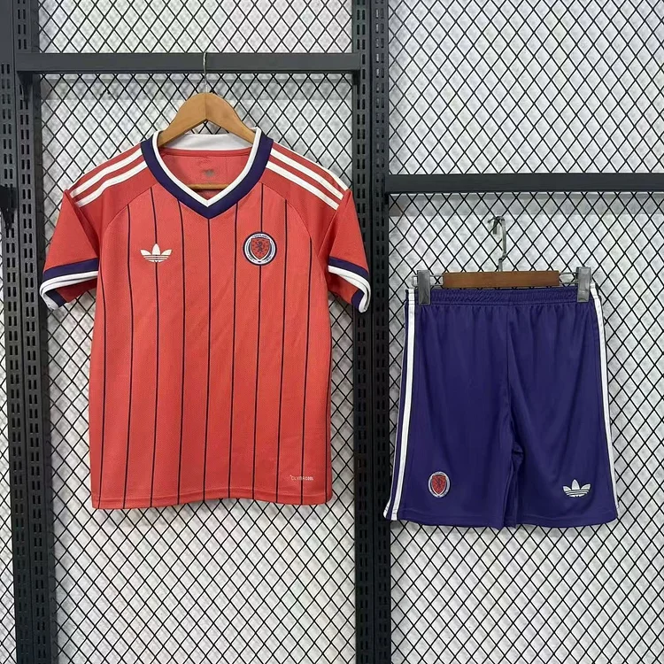 Kids Scotland 2026 World Cup Away Football Jersey