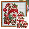 >SALE<Dwarf Printed Cross Stitch Kit 77x77cm DIY 11CT Thread Art Needlework Home Decor