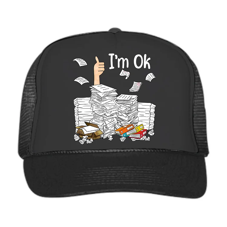 Eagerlys I'm Ok Teacher 2 Mesh Cap