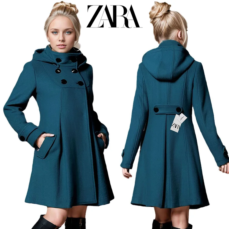 ZARA-FREYA - Dámská Halloweenská vlněná bunda