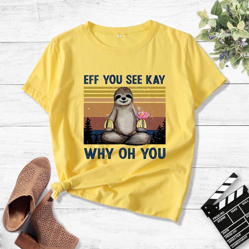 Koala Print Casual T-Shirt