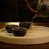 Handmade Stoneware Dry Brewing Tea Tableware · Original Color