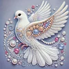 Diamond Painting-DIY Crystal Rhinestone Pigeon
