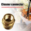 1/4 Inch F-M22 Brass Washer Adapter Quick Connection Foam Nozzle Brass Connector