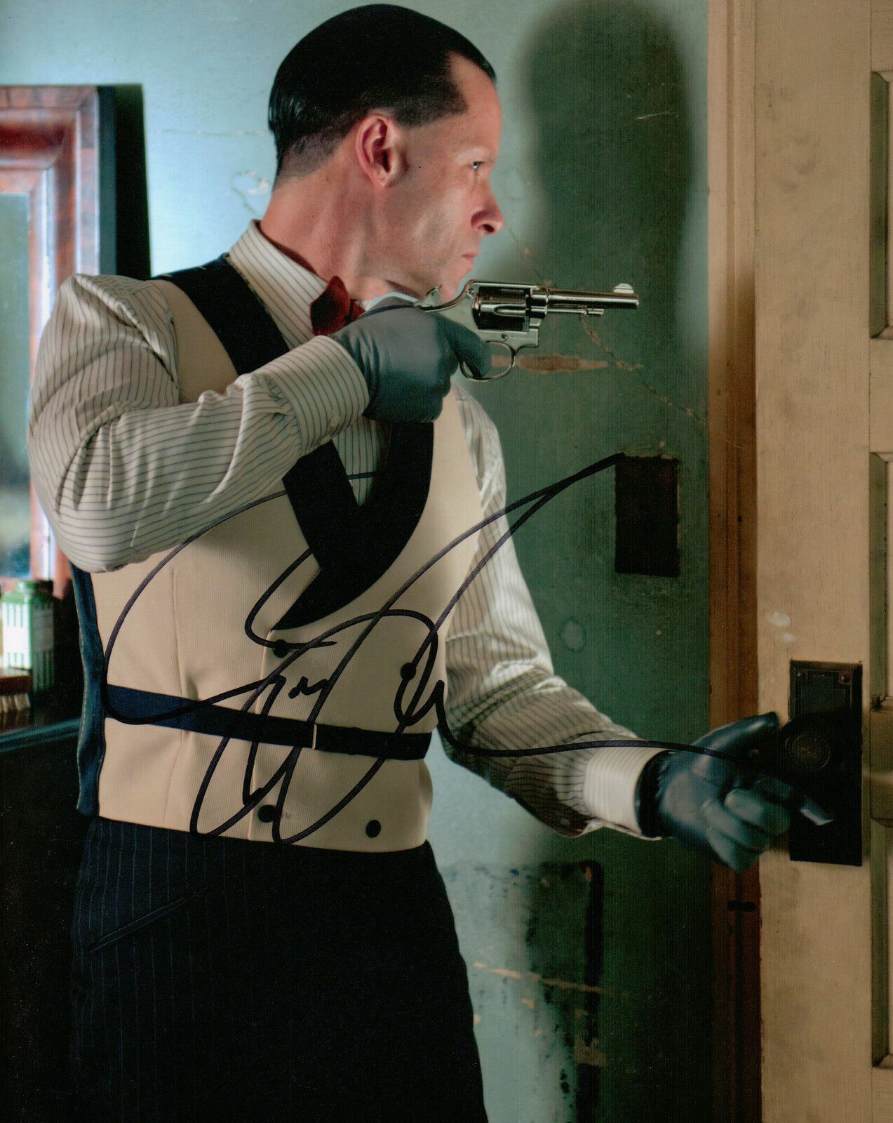 Guy Pearce Signed 10X8 Photo Poster painting GENUINE Autograph LAWLESS AFTAL COA (5370)