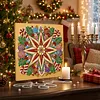 Christmas Starlight Framed Pearl Painting Kit 25x25cm for Adults