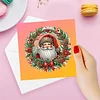 6pcs DIY Diamond Painting Grußkarte Set für Urlaub Segen Weihnachtsgeschenk