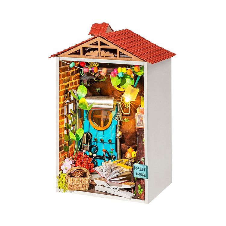  Robotime Online Rolife Borrowed Garden Miniature Dollhouse Kit DS013