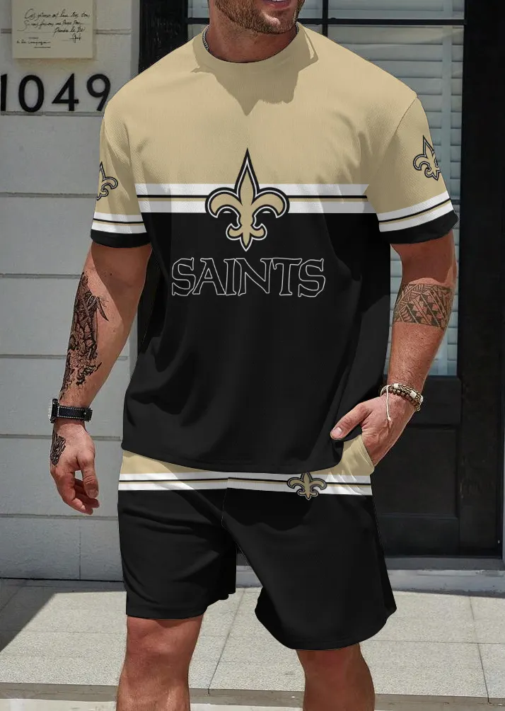 New Orleans Saints Limited Edition Top And Shorts Two-Piece Suits
