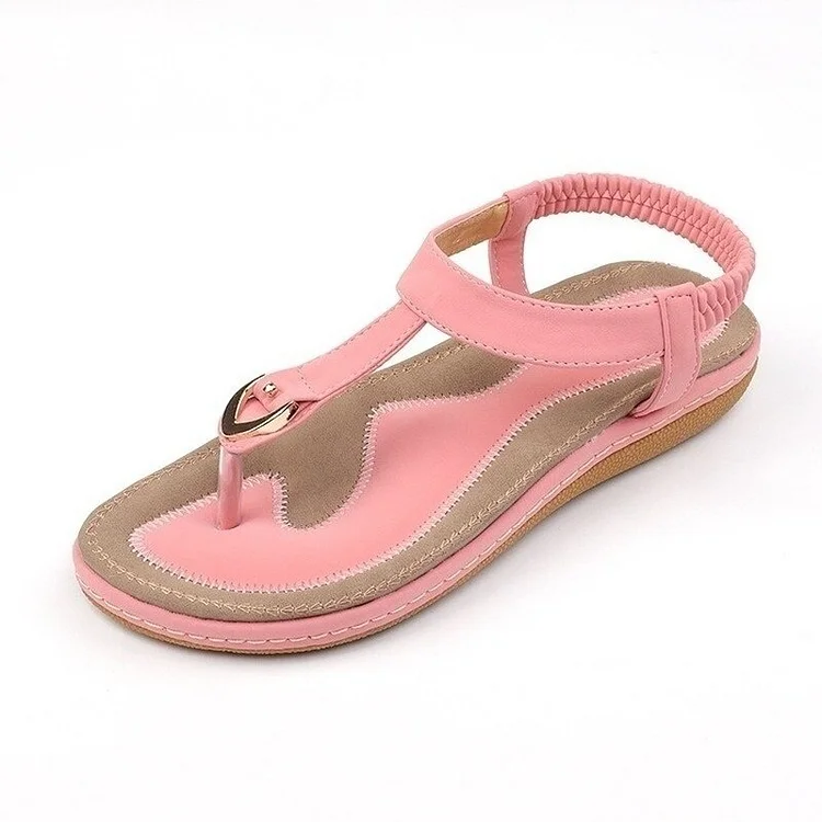 Fashion Summer Women Flat Casual Single Shoes Soft Slippers Sandals QueenFunky