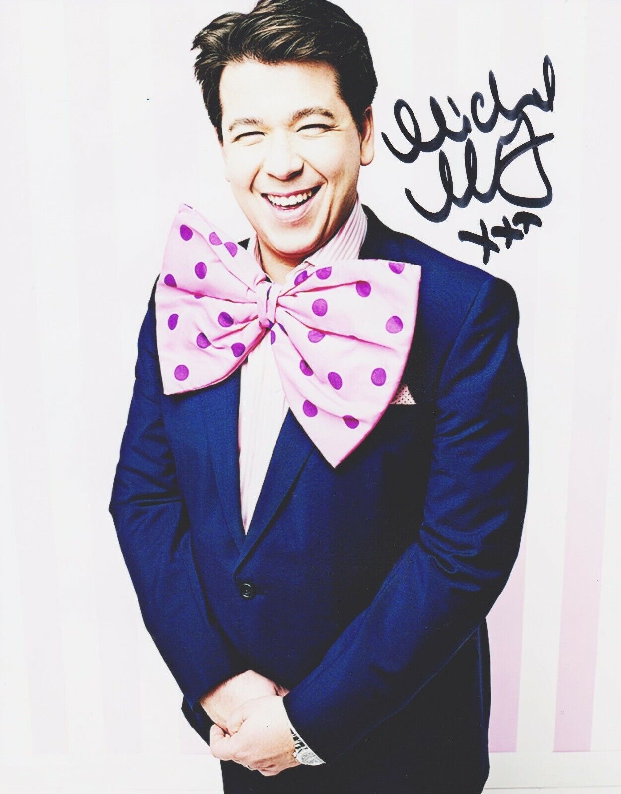 Michael McIntyre Hand Signed Autograph 8x10 Photo Poster painting In Person Proof Comedian