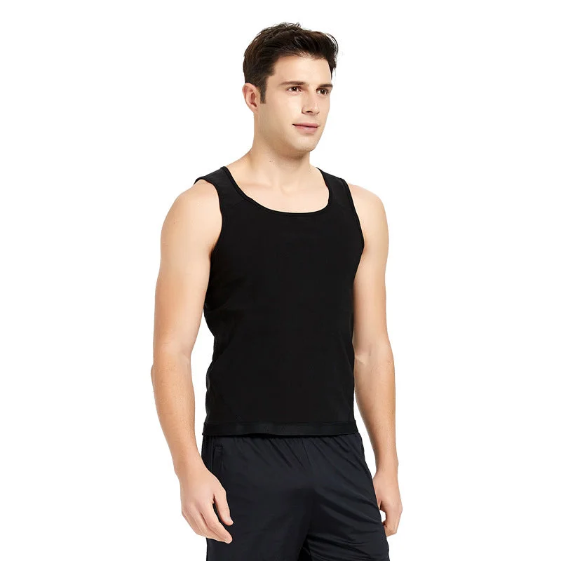 Men's Training Vest Sauna Wear Body Sculpting Sports Vest